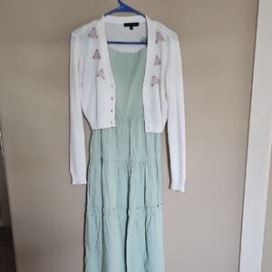 Sweater And Dress Combo